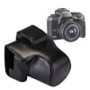 Väska för Canon EOS M5 - Konstläder, svart fodral skyddsskal