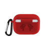 Lomme for Apple AirPods Pro - Silikon, rød shell pocket tasker