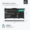 Batteri for HP Pavilion 15, Pavilion 14, Pavilion x360 14, TF03XL, TF03041XL 3400mAh 11.55V fra CELLONIC