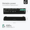 Batteri for Toshiba Satellite C50-A, C855, C855D, Pro C850, Pro C850D, L850, L850D, C870, C870D, L830, P845t, PABAS260 6600mAh 10.8V fra CELLONIC