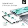 2x Adaptateur USB C vers USB - Adaptateur USB-C femelle vers USB-A mâle Chargement et transfert de données rapides Connecteur pour iPhone, iPad, Galaxy, téléphone, tablette, ordinateur portable - argent