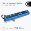 946933 Batteri för Velux Roller Shutter 946933, 946930, 846933 smart home-enhet - 2000mAh Laddningsbart ersättningsbatteri eller reservbatteri