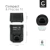 CELLONIC Bosch 10,8 V lader for Li-Ion litium-ion-batterier - 2,0 A GAL1230CV, AL1115CV, BC330 erstatningsbatterilader for elektroverktøy