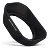 LH-55b Camera Lens Hood for Olympus M.Zuiko Digital ED 9-18mm 1:4,0-5,6 - Plastic Bayonet Square Lens Shade from CELLONIC