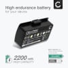 Batteri for Garmin GPSMAP 276 / 276C / 296 / 376C / 378 / 478 / 495 - 2200mAh fra CELLONIC