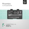 Batteria sostitutiva B165 per Bosch HFG HFE-85 HFE-165 HFE-455 Affidabile pila CELLONIC® da 1200mAh walkie talkie ricetrasmittente radio telefono satellitare