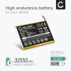 Batteri for Nintendo Switch Lite, HDH 001, HDH 002, HDH 003, HDH A-BPHAT-C0 3200mAh fra CELLONIC