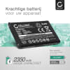 Batterij voor D-Link DWR-720 B1 / 730 B1 / 730 B2 / 830 A1 / 932 C1 - DWRr300a, DWRr600b (2350mAh) vervangende accu