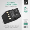 Batterie 3300mAh pour appareil photo JVC GR-DVL100, GR-DV3000, GR-DV500 - Remplacement modèle BN-V408U V416U V428U BN-V438U