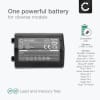 2x Batteri for Nikon D6, Nikon Z 9 EN-EL18D (3500mAh, 10.8V) fra CELLONIC
