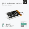 Batteri for SPOT SPOT X, SPOTXB, 704476B B10 3400mAh fra CELLONIC