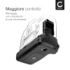 Impugnatura Battery Grip BG-E21 per fotocamera Canon EOS 6D Mark II camera grip LP-E6N accessorio multifunzione per fotografia verticale, 260 grammi