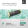 Batterij compatibel met Braun Series 3 3040s, 3020s, 3000s, 3090cc, 3050cc Series 1 150, 130S-1 - 67030923 2000mAh vervangende accu reservebatterij extra energie