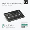 Batteri for ADOC K1, ADOC K4, Emporia Telme C121 - 1200mAh, 3.7V fra CELLONIC