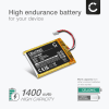 Batteri for Polar V650, Polar G484466P 1400mAh + verktøy sett 17stk fra CELLONIC