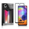 Vetro temperato CELLONIC® per Samsung Galaxy A31 (SM-A315), screen protector (3D Case-friendly 9H 0,33mm Full Glue) nero Pellicola salva schermo per telefono cellulare smartphone