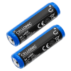 2x Batteri 800mAh