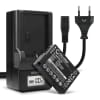 2x Batteri 900mAh+ Lader