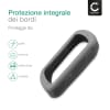 Protezione CELLONIC® silicone compatibile con Garmin Edge 540 / Edge 840 Custodia cover in Silicone assorbi-urti, case per navigatore su bici, bumper grigio