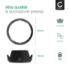 CELLONIC® Paraluce per HB-39 baionetta - Nikon AF-S DX Nikkor 16-85 mm f/3.5-5.6G ED VR, Nikkor 18-300mm f/3.5-6.3 G ED VR lens hood in Materiale sintetico protezione della lente contro urti e graffi