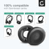 subtel Replacement Ear Pads for Sennheiser HD 25 HD 25-1 II, HD25 HD25-1 II, PC 150, PC 151, PC151 Headphone Covers 65mm Earpads Earphone Ear Cushion / Cups Headband Covers