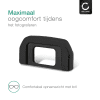 CELLONIC® Zoeker oogschelp: Eyeshell vervanging/ reserve opzetstuk compatibel met Nikon D7500 Eyecup Viewfinder camera oculaire bescherming tegen strooilicht