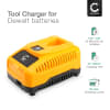 CELLONIC DeWalt 7.2V-18V Charger for Ni-MH Ni-Cd Batteries - XRP 1.5A DW9116, DE9310, DC9310, DE9135 Replacement Cordless Power Tool Battery Charger