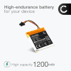 Batteri for Sony WH-1000XM5 Ladeetui 1200mAh fra CELLONIC