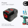 Batteri för Black & Decker HP9012, EPC12, EPC12CA, PS122, CP121, HP122, FS120, A12E 12V 2000mAh NiMH från CELLONIC