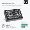 Bateria Besteker NP-120 1800mAh - NP-120, Batería recargable para camaras Besteker Pro 4K AC1 | Ordro HDV-D320, Ordro HDV-D325, Ordro HDV-D395, Ordro HDV-D80S, Ordro HDV-P72, Ordro HDV-V88