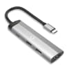 4-i-1 multi USB-port hub – USB C til HDMI-adapter 4K @ 30Hz, USB Type C hub, 2x USB A 3.0 PD 3.0 – Multiport USB C-dongle for Mac OS, Windows, Macbook, Lenovo, Dell, HP