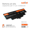 Battery for Apple MacBook Pro 15 Retina - A1398 - Mid 2012 - Early 2013, A1417 10.95V 8600mAh from subtel