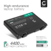 Batteri for ASUS K50IJ, X5DIJ, K50C, K70IJ, P50IJ, X5DI, X5DAB, X5DIN, Pro79I, X5DAF, X66IC, K50 series, Pro88 series, ASUS A32-F52 4400mAh 11.1V fra CELLONIC