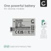 Batteri for Canon EOS 450D, 500D, 1000D, Rebel Xsi, Rebel XS, Rebel T1i, LP-E5 Kameraer 1020mAh fra CELLONIC