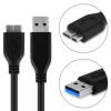 USB Kabel compatibel met Samsung Galaxy Note Pro 12.2 / Galaxy Tab Pro 12.2 - 1m Datakabel 1A PVC tablet zwart