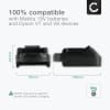 Bosch GBA 18V til Makita 18V Batteriadapter - BS18MT Konverter for Makita elektriske verktøy fra CELLONIC
