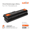 Akku für HP G6000 G7000 Pavilion dv2000 dv6000 Compaq Presario A900 C700 F500 F700 V3000 V6000 Laptop - 8800mAh 10.8V - 11.1V