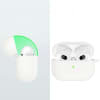 Lomme for Apple AirPods 3 - Silikon, hvit shell pocket tasker