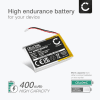 Batteri for Jabra Evolve 75 AHB572535PST (400mAh, 3.7V) fra CELLONIC