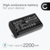 Batteri for Panasonic Lumix DC-S1 Lumix DC-S1H Lumix DC-S1R, Lumix S1 DMW-BLJ31 (2200mAh, 7.4V) fra CELLONIC