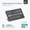 Batteri for Doro Primo 366, Speedphone 700, Bea-fon SL140, Bea-fon SL240, Doro RCB01P04 1200mAh fra CELLONIC