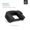 CELLONIC Øyemusling for Canon EOS 1D Mark III EOS 5D Mark III EOS 7D – EG Silikon Erstatning, Antirefleks EVF Øyestykke, Søkerdeksel, Beskyttelseshette