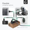 Batteri med type C input for Panasonic Lumix G9, GH5, GH5S, GH5 II, GH6, DC S5, S5K, DMW BLK22 2400mAh fra CELLONIC