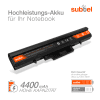 Battery for HP 530, 510, RW557AA, 440704-001, HSTNN-FB40 14.4V - 14.8V 4400mAh from subtel