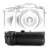 DMW-BGGH3 Batterigrep for Panasonic Lumix GH3, GH3A, GH3H, GH4, GH4A Kameraer – DMW-BLF19 Vertikalt Portrettgrep