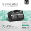 3x BA 150,BA 151,BA152 batterij voor headset Sennheiser RS 400, RI 50, HDR 60, HDR 4, RR 820, HDR 65, HDR 40 - 60mAh vervangende accu koptelefoon