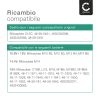 Caricabatteria di ricambio M12-18C compatibile 48-59-1812, 48-59-1810 colore rosso, ricarica rapida di batterie originali Milwaukee ioni litio 10.8V /12V, 14.4V & 18V M12-18C, 48-59-1812, 48-59-1808