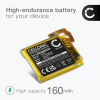 Batteri for FitBit Sense 2, Versa 4 160mAh fra CELLONIC