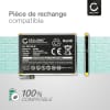 Pack batterie 2900mAh et outils pour téléphone portable Google Pixel 3 (G013A / G013B) - kit pour remplacement facile d'une batterie G013A-B de smartphone GSM