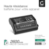 Batterie 2600mAh pour appareil photo Nikon Z 9 - Remplacement modèle EN-EL18d